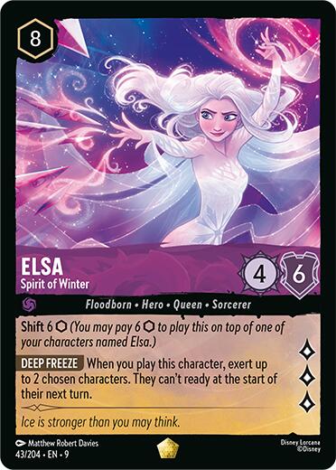 Elsa - Spirit of Winter (43/204) [Fabled] - Disney - Card Brawlers | Quebec | Canada |