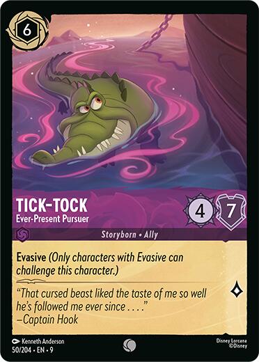 Tick-Tock - Ever-Present Pursuer (50/204) [Fabled] - Disney - Card Brawlers | Quebec | Canada |