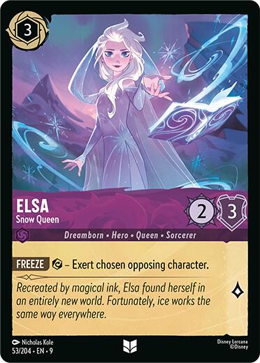 Elsa - Snow Queen (53/204) [Fabled] - Disney - Card Brawlers | Quebec | Canada |