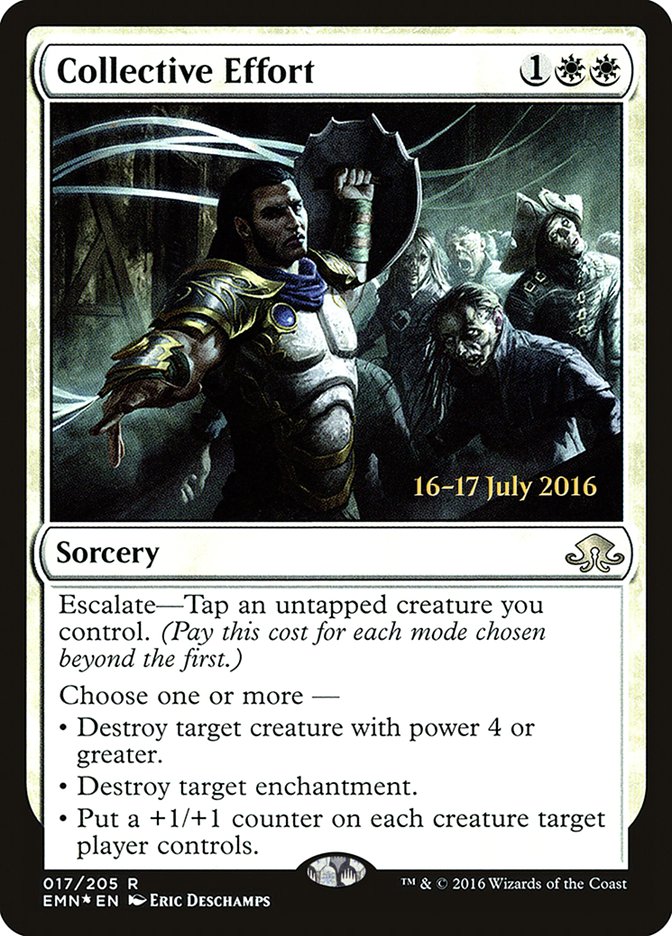 Collective Effort [Eldritch Moon Prerelease Promos] - Magic: The Gathering - Card Brawlers | Quebec | Canada |