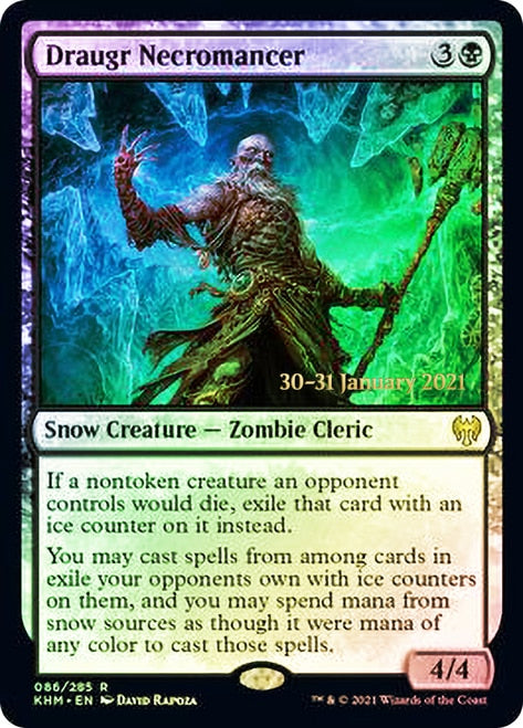 Draugr Necromancer [Kaldheim Prerelease Promos] - Magic: The Gathering - Card Brawlers | Quebec | Canada |