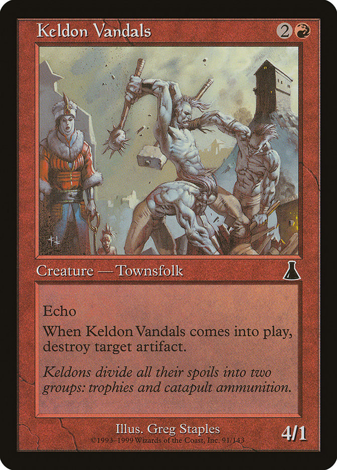 Keldon Vandals [Urza's Destiny] - Magic: The Gathering - Card Brawlers | Quebec | Canada |