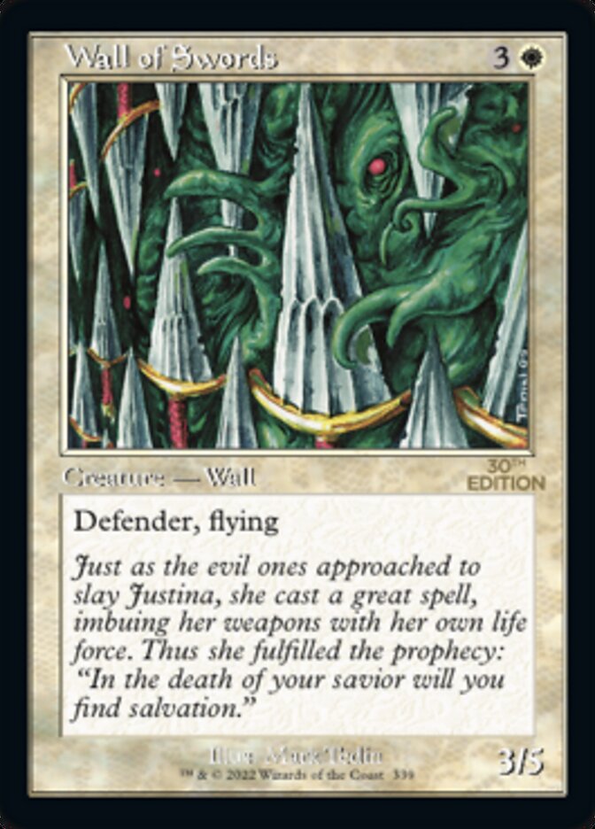 Wall of Swords (Retro) [30th Anniversary Edition] - Magic: The Gathering - Card Brawlers | Quebec | Canada |