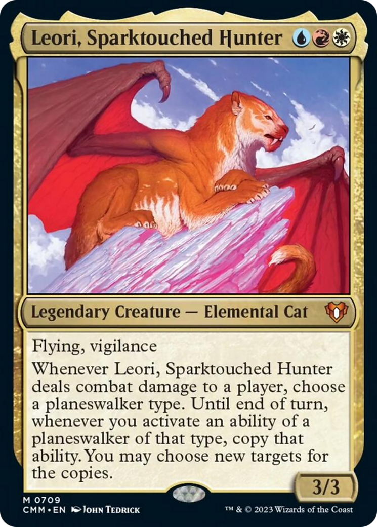 Leori, Sparktouched Hunter [Commander Masters] - Magic: The Gathering - Card Brawlers | Quebec | Canada |
