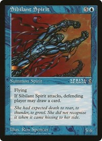 Sibilant Spirit (Oversized) [Oversize Cards] - Magic: The Gathering - Card Brawlers | Quebec | Canada |
