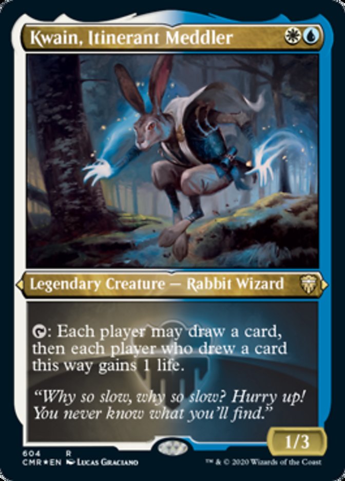 Kwain, Itinerant Meddler (Etched) [Commander Legends] - Magic: The Gathering - Card Brawlers | Quebec | Canada |