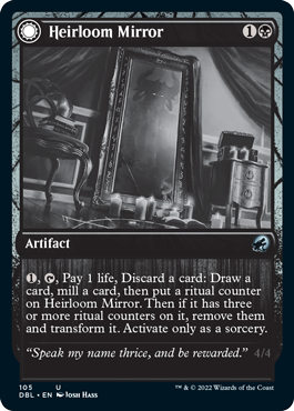 Heirloom Mirror // Inherited Fiend [Innistrad: Double Feature] - Magic: The Gathering - Card Brawlers | Quebec | Canada |