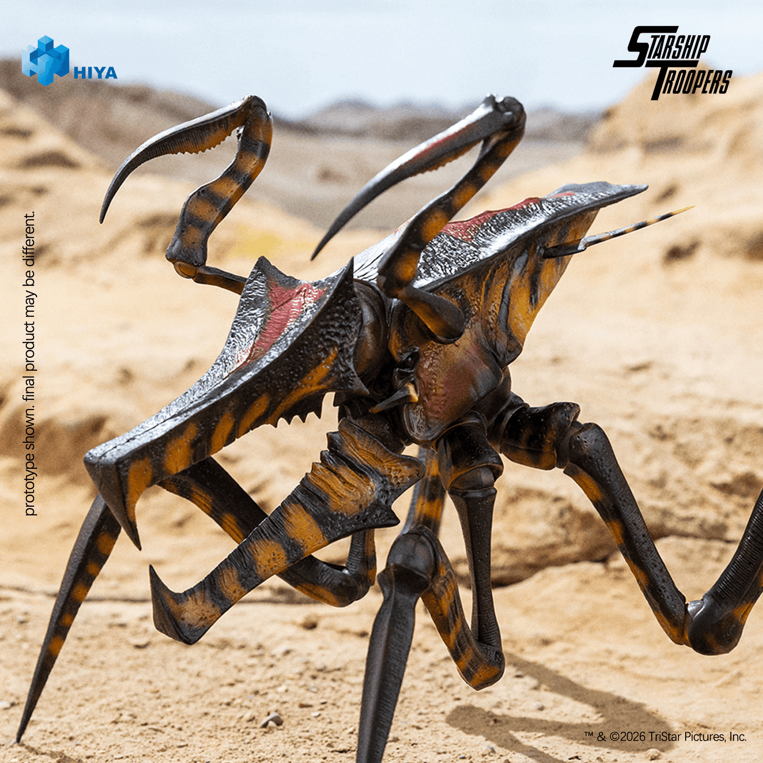 HIYA TOYS - Starship Troopers - 1/12 Scale None Scale 5.3 Inch - Warrior Bug - (PREORDER) September 30, 2027