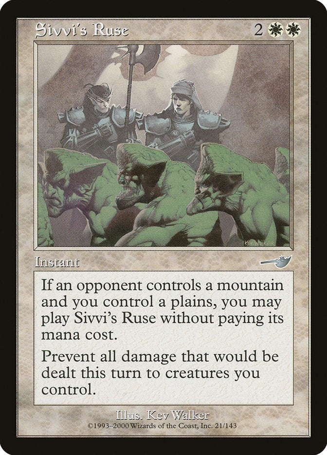 Sivvi's Ruse [Nemesis] - Magic: The Gathering - Card Brawlers | Quebec | Canada |