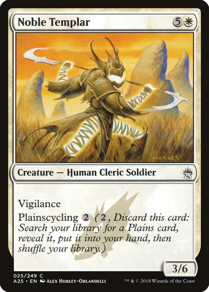 Noble Templar [Masters 25] - Magic: The Gathering - Card Brawlers | Quebec | Canada |