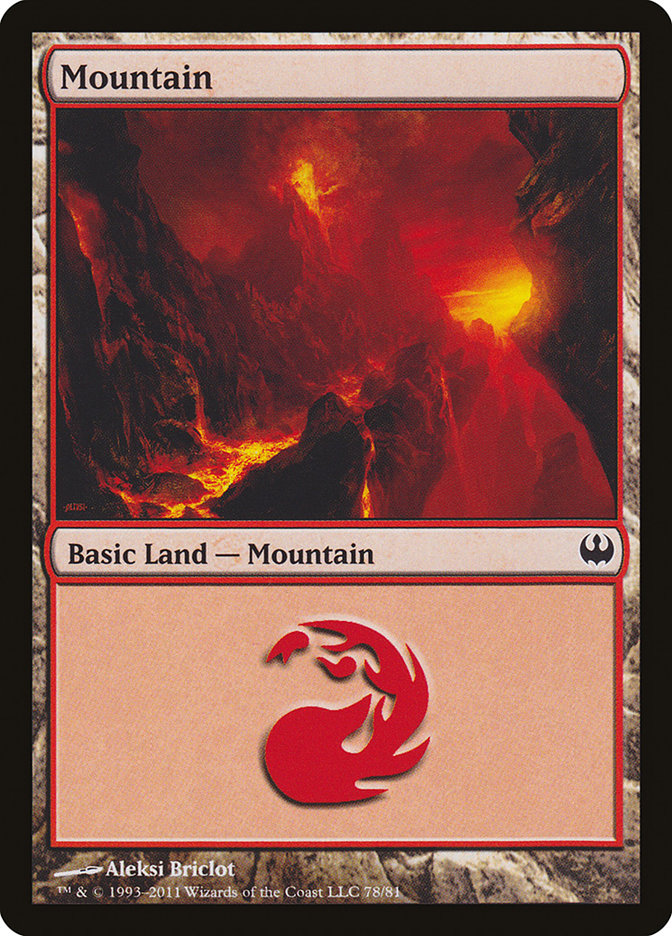 Mountain (78) [Duel Decks: Knights vs. Dragons] - Magic: The Gathering - Card Brawlers | Quebec | Canada |