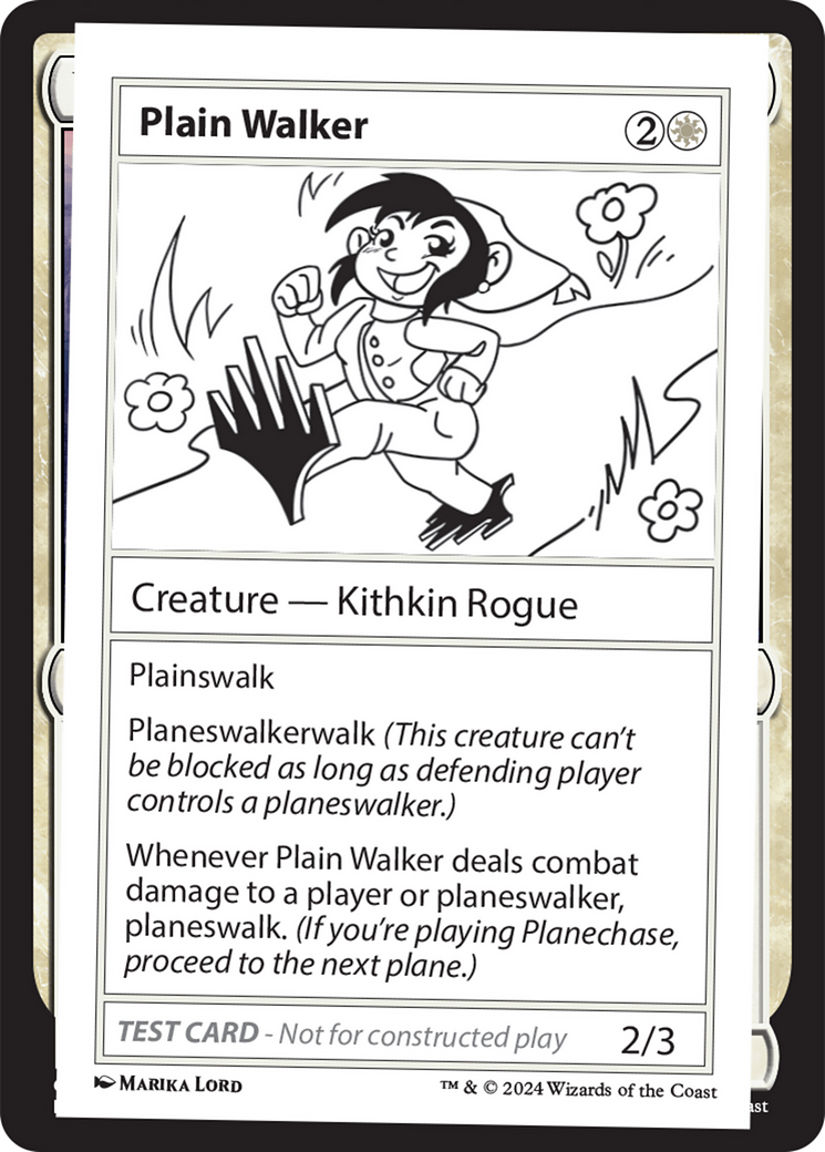 Plain Walker [Mystery Booster 2 Playtest Cards] - Magic: The Gathering - Card Brawlers | Quebec | Canada |