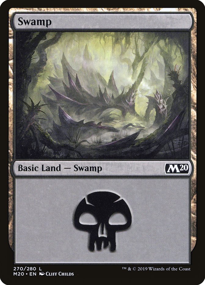 Swamp (270) [Core Set 2020] - Magic: The Gathering - Card Brawlers | Quebec | Canada |