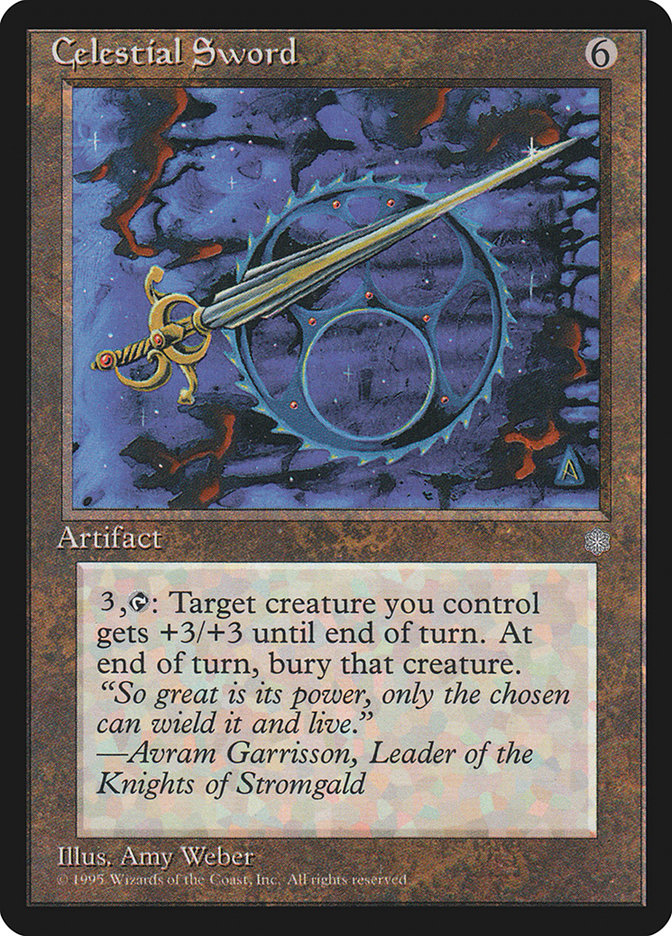 Celestial Sword [Ice Age] - Magic: The Gathering - Card Brawlers | Quebec | Canada |