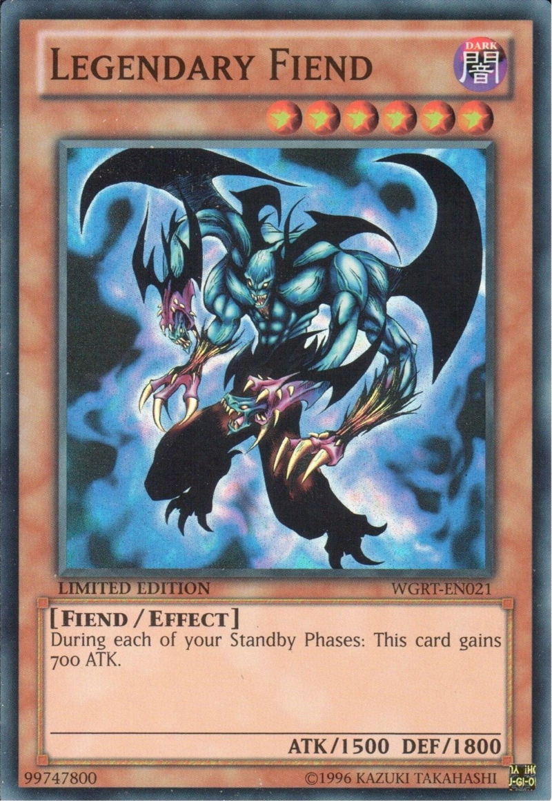 Legendary Fiend [WGRT-EN021] Super Rare - Yu-Gi-Oh! - Card Brawlers | Quebec | Canada |