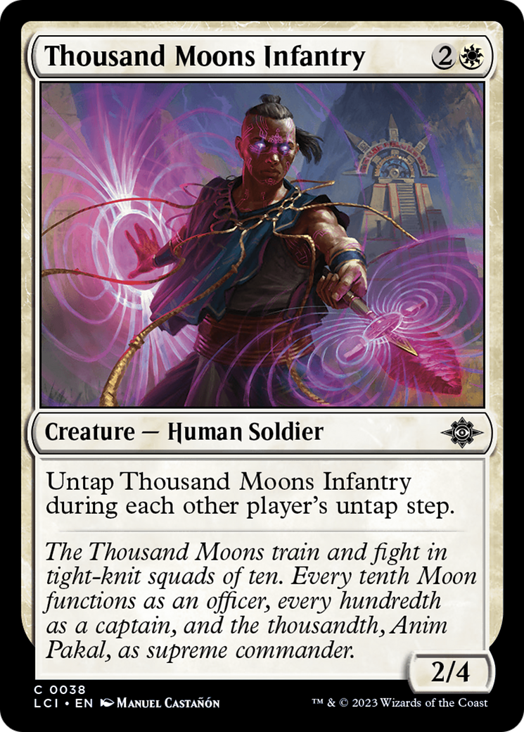 Thousand Moons Infantry [The Lost Caverns of Ixalan] - Magic: The Gathering - Card Brawlers | Quebec | Canada |