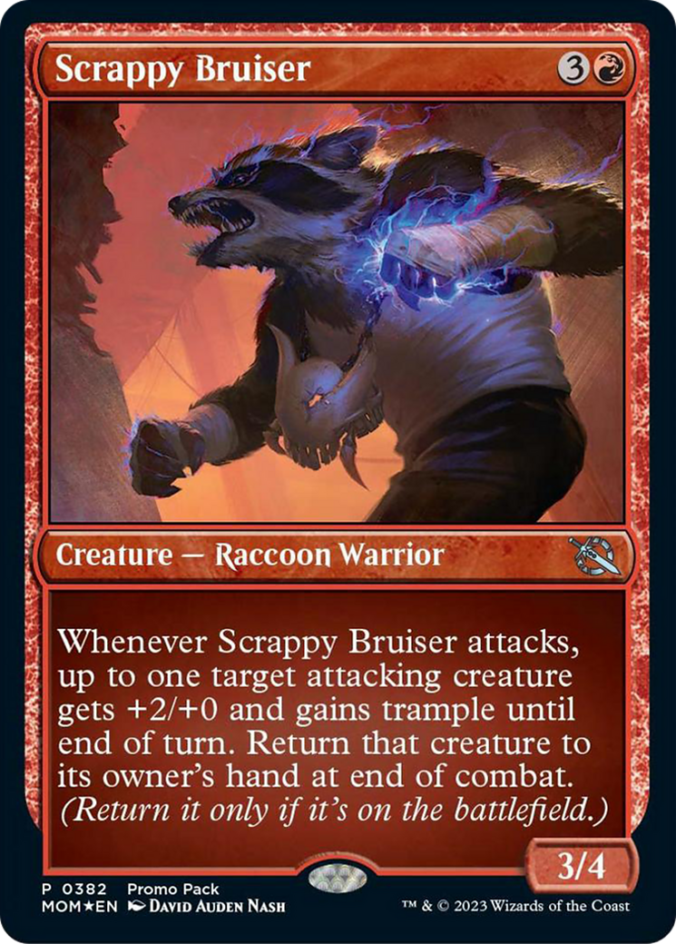 Scrappy Bruiser (Promo Pack) [March of the Machine Promos] - Magic: The Gathering - Card Brawlers | Quebec | Canada |