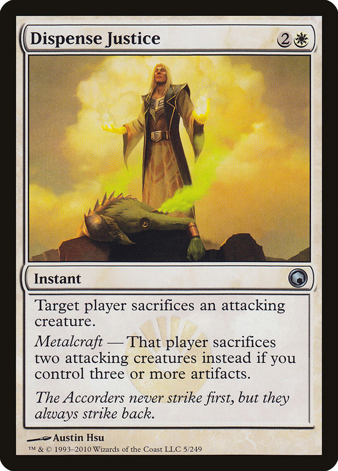 Dispense Justice [Scars of Mirrodin] - Magic: The Gathering - Card Brawlers | Quebec | Canada |
