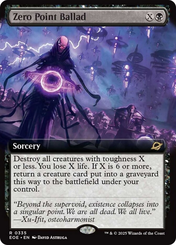 Zero Point Ballad (Extended Art) [Edge of Eternities] - Magic: The Gathering - Card Brawlers | Quebec | Canada |