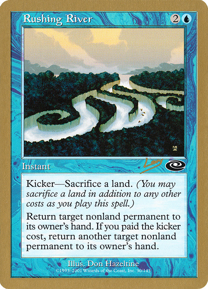 Rushing River (Raphael Levy) [World Championship Decks 2002] - Magic: The Gathering - Card Brawlers | Quebec | Canada |