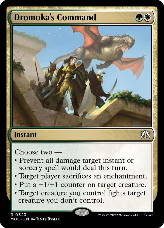 Dromoka's Command [March of the Machine Commander] - Magic: The Gathering - Card Brawlers | Quebec | Canada |