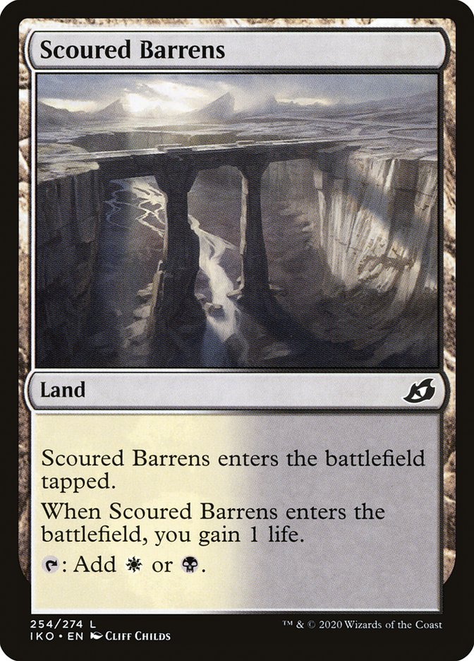 Scoured Barrens [Ikoria: Lair of Behemoths] - Magic: The Gathering - Card Brawlers | Quebec | Canada |