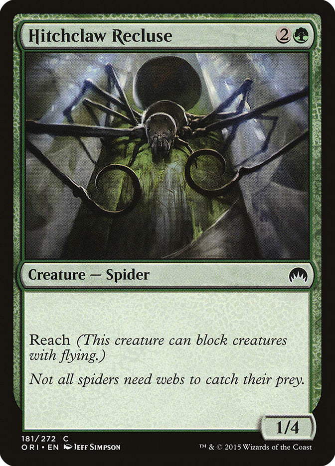 Hitchclaw Recluse [Magic Origins] - Magic: The Gathering - Card Brawlers | Quebec | Canada |