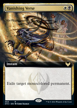 Vanishing Verse (Extended Art) [Strixhaven: School of Mages] - Magic: The Gathering - Card Brawlers | Quebec | Canada |
