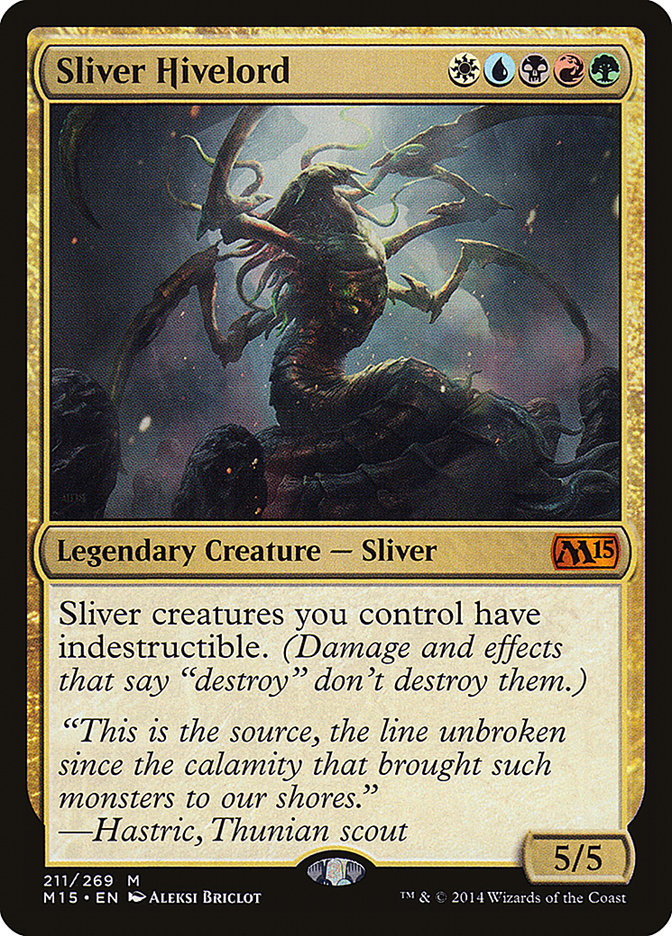 Sliver Hivelord [Magic 2015] - Magic: The Gathering - Card Brawlers | Quebec | Canada |