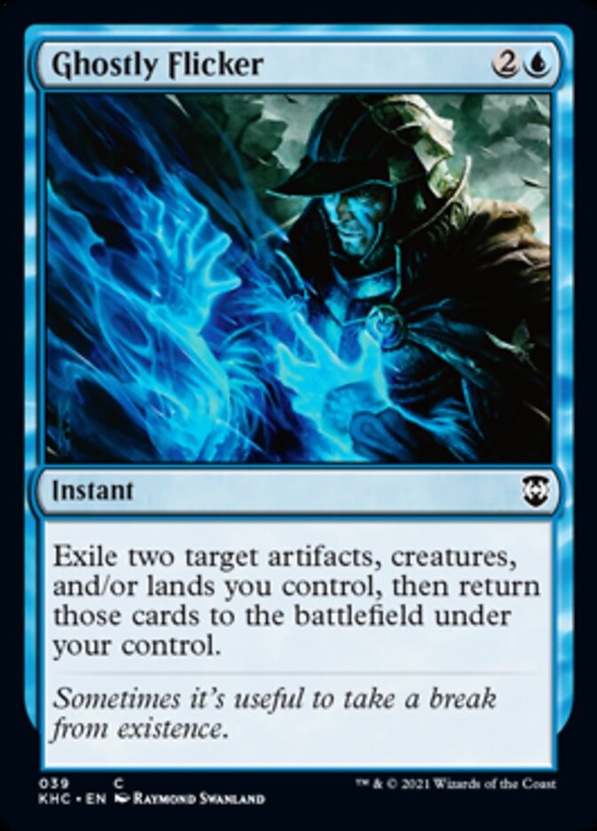 Ghostly Flicker [Kaldheim Commander] - Magic: The Gathering - Card Brawlers | Quebec | Canada |