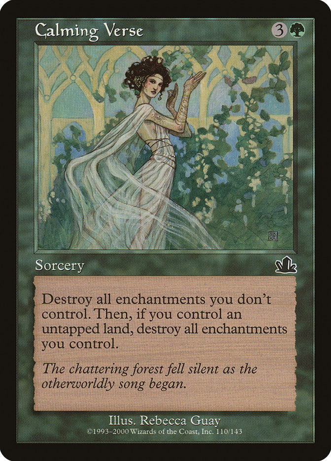 Calming Verse [Prophecy] - Magic: The Gathering - Card Brawlers | Quebec | Canada |