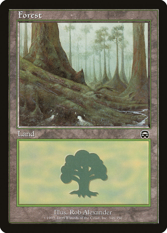 Forest (348) [Mercadian Masques] - Magic: The Gathering - Card Brawlers | Quebec | Canada |