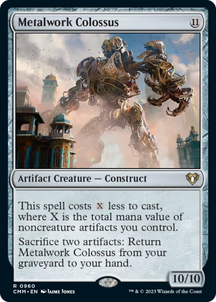 Metalwork Colossus [Commander Masters] - Magic: The Gathering - Card Brawlers | Quebec | Canada |