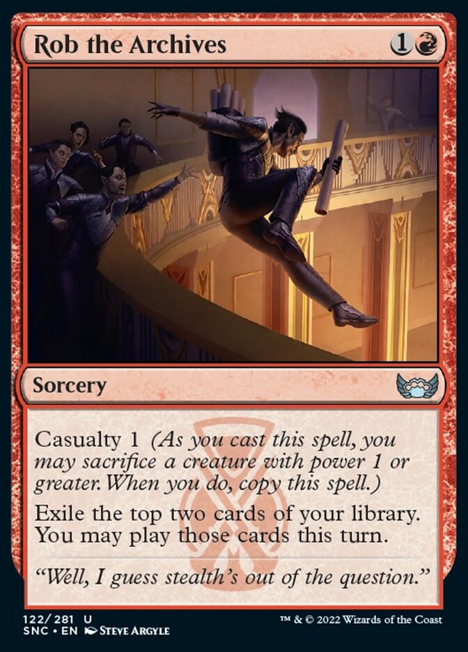 Rob the Archives [Streets of New Capenna] - Magic: The Gathering - Card Brawlers | Quebec | Canada |