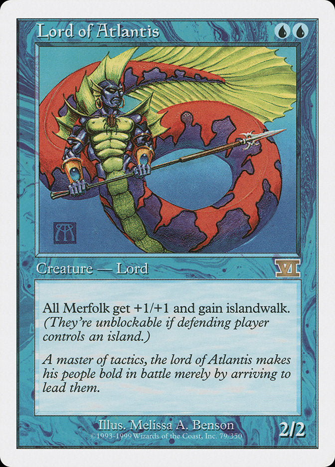 Lord of Atlantis [Classic Sixth Edition] - Magic: The Gathering - Card Brawlers | Quebec | Canada |
