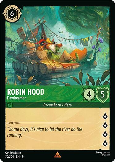 Robin Hood - Daydreamer (70/204) [Fabled] - Disney - Card Brawlers | Quebec | Canada |