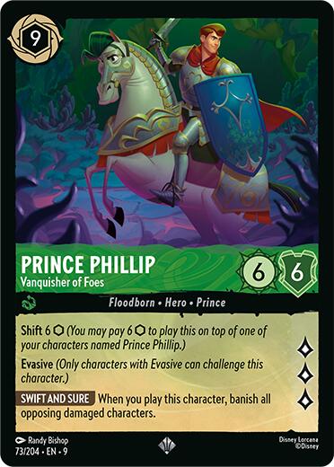 Prince Phillip - Vanquisher of Foes (73/204) [Fabled] - Disney - Card Brawlers | Quebec | Canada |