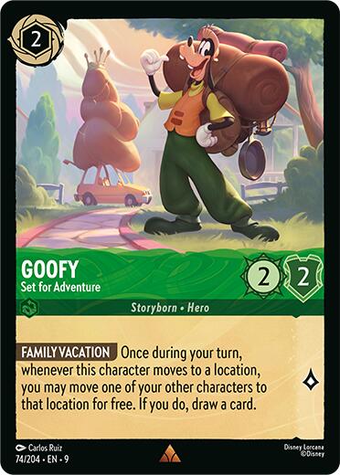 Goofy - Set for Adventure (74/204) [Fabled] - Disney - Card Brawlers | Quebec | Canada |