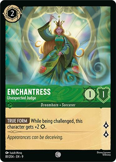 Enchantress - Unexpected Judge (81/204) [Fabled] - Disney - Card Brawlers | Quebec | Canada |