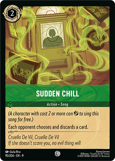 Sudden Chill (95/204) [Fabled] - Disney - Card Brawlers | Quebec | Canada |
