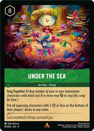 Under the Sea (97/204) [Fabled] - Disney - Card Brawlers | Quebec | Canada |