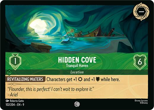 Hidden Cove - Tranquil Haven (102/204) [Fabled] - Disney - Card Brawlers | Quebec | Canada |