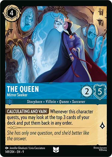 The Queen - Mirror Seeker (149/204) [Fabled] - Disney - Card Brawlers | Quebec | Canada |