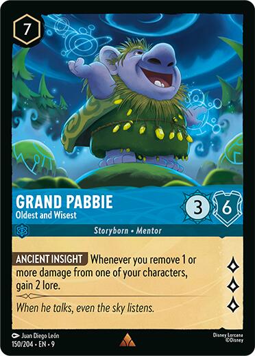 Grand Pabbie - Oldest and Wisest (150/204) [Fabled] - Disney - Card Brawlers | Quebec | Canada |