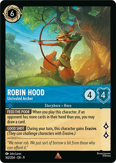 Robin Hood - Unrivaled Archer (162/204) [Fabled] - Disney - Card Brawlers | Quebec | Canada |