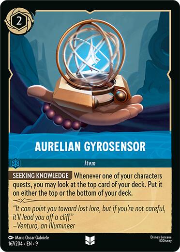 Aurelian Gyrosensor (167/204) [Fabled] - Disney - Card Brawlers | Quebec | Canada |