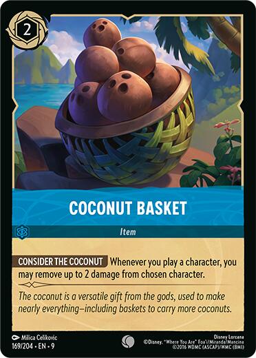 Coconut Basket (169/204) [Fabled] - Disney - Card Brawlers | Quebec | Canada |