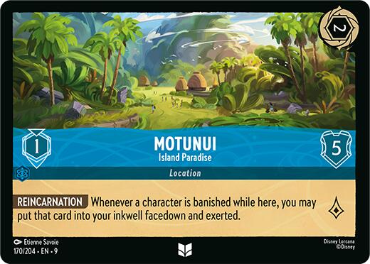 Motunui - Island Paradise (170/204) [Fabled] - Disney - Card Brawlers | Quebec | Canada |