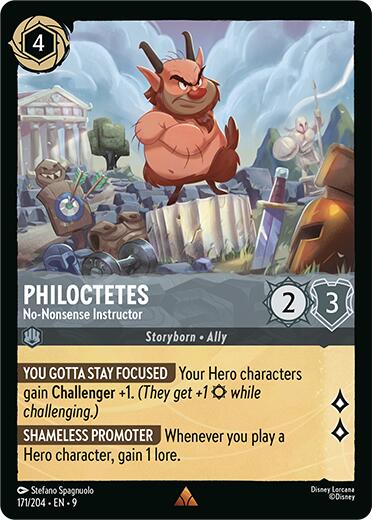 Philoctetes - No-Nonsense Instructor (171/204) [Fabled] - Disney - Card Brawlers | Quebec | Canada |