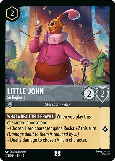 Little John - Sir Reginald (176/204) [Fabled] - Disney - Card Brawlers | Quebec | Canada |